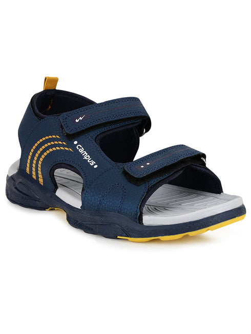 3K-SD-055B Navy Men's Sandals